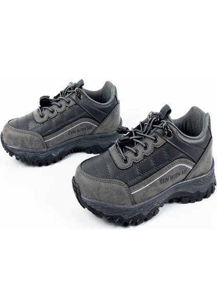 Çocuk Erkek Gri Su Geçirmez Lastikli Ortopedik Outdoor Ayakkabı fiyatları