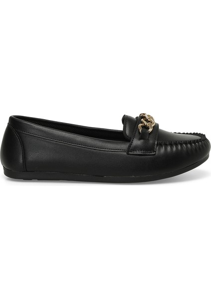 DS21071T 4fx Siyah Kadın Loafer