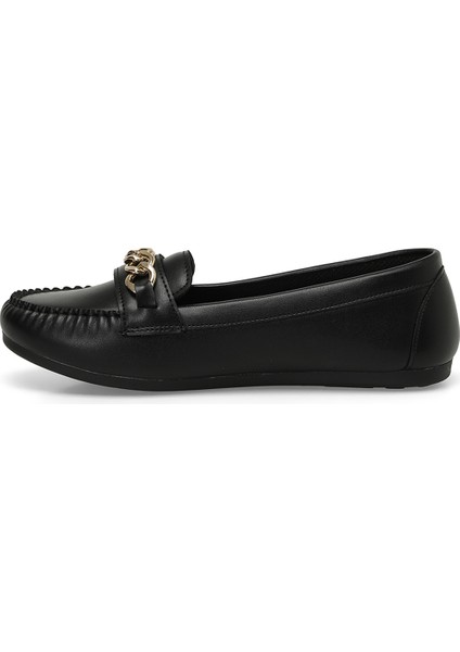 DS21071T 4fx Siyah Kadın Loafer