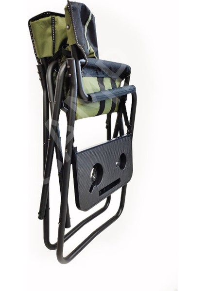 Kamp Sandalyesi Katlanabilir Yan Masalı OUT-2250 Haki fiyatları