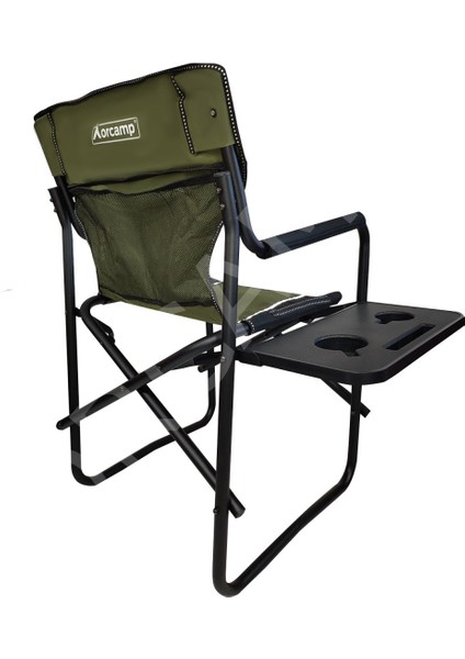 Kamp Sandalyesi Katlanabilir Yan Masalı OUT-2250 Haki modelleri