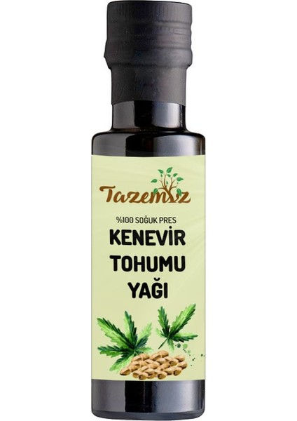 Kendir Tohumu Yağı Soğuk Pres 100 ml