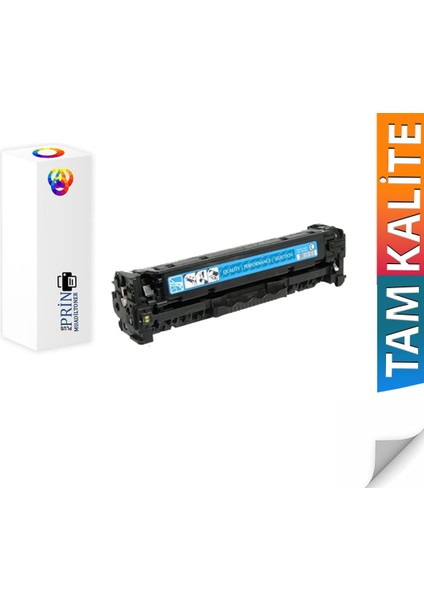 Hp 305A - Hp Colorlaserjet Pro 300 M375NW 1 Set Uyumlu Muadil Toner