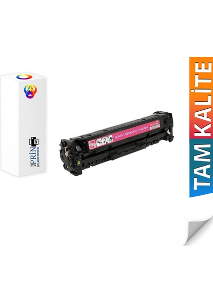 Hp 305A - Hp Colorlaserjet Pro 300 M375NW 1 Set Uyumlu Muadil Toner