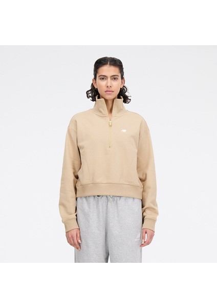 WNC1403 Bej Kadın Sweatshirt