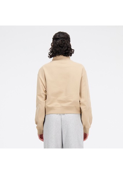 WNC1403 Bej Kadın Sweatshirt modelleri