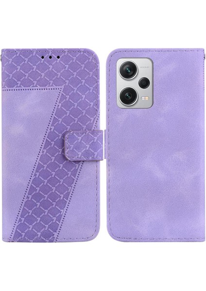 Telefon Kılıfı Için Xiaomi Redmi Not 12 Pro Artı Cüzdan Flip Folio Kapak Pu (Yurt Dışından)