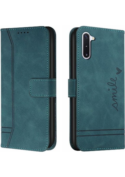 Samsung Galaxy Not 10 Için Telefon Kılıfı El Kayışı Flip Folio Cüzdan Kart Pu (Yurt Dışından)