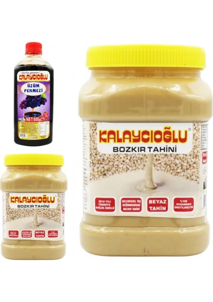 Bozkır Beyaz Tahin 935GR X2 - Üzüm Pekmezi 950 gr