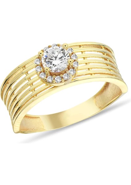 Tektaş Altın Yüzük CGKYZK0127