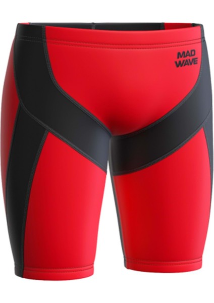 Ekek Çocuk Yüzücü Jammer Antichlor Power Pbt J - Kırmızı - Xxl/13-14 Yaş