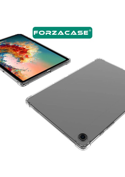 Samsung Galaxy Tab A9 Plus 11 Inch ile Uyumlu Anti Shock Silikon Kılıf Şeffaf - FC014