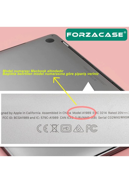 Apple Macbook Air 13’ 2017 A1466 Silikon Klavye Koruması Şeffaf Eu / Türkçe- FC338