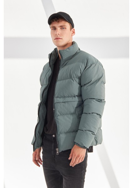 Su ve Rüzgar Geçirmez Erkek Şişme Mont fiyatları