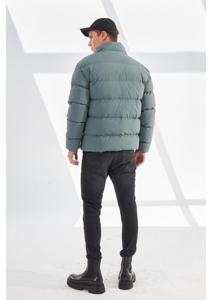 Su ve Rüzgar Geçirmez Erkek Şişme Mont fırsatları