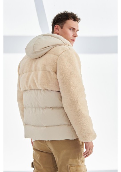 Su Geçirmez Erkek Kapüşonlu Şişme Mont fırsatları