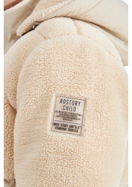 Su Geçirmez Erkek Kapüşonlu Şişme Mont indirimleri