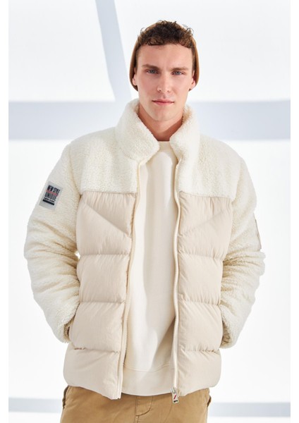 Su Geçirmez Erkek Peluşlu Şişme Mont fiyatları