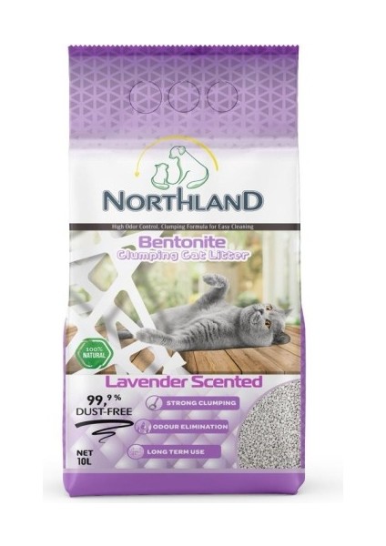 Lavanta Kokulu Kedi Kumu 10 Litre