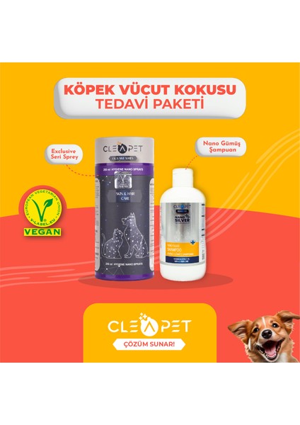 Vücut Kokusu Tedavisi Paketi (Köpek)