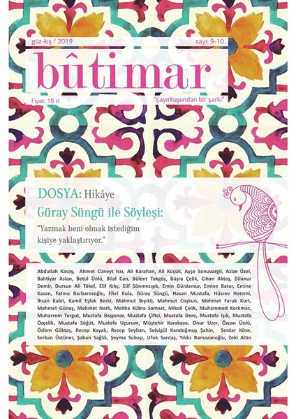 Butimar 9-10. Sayı Güz-Kış 2019