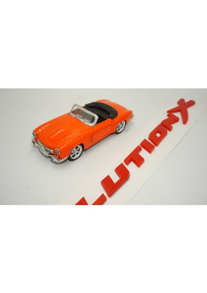 Mitsubishi Lancer Evolution x 3m 3D Bagaj Yazı Logo Amblem