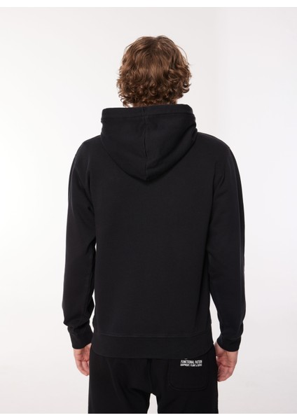 Kapüşon Yaka Siyah Erkek Sweatshırt M6711 098 Black indirimleri