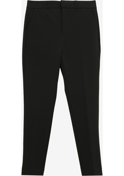Normal Bel Normal Paça Siyah Erkek Chino Pantolon FC4SM-PNT 0763