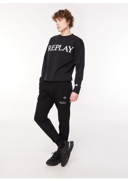 Normal Siyah Erkek Eşofman Altı M9966 098 Black