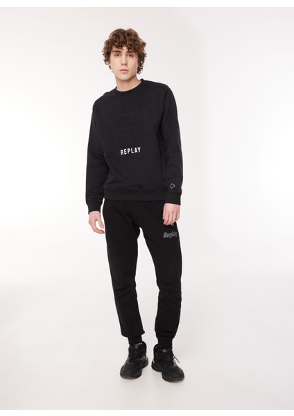 Bisiklet Yaka Siyah Erkek Sweatshırt M6716 098 Black fiyatları