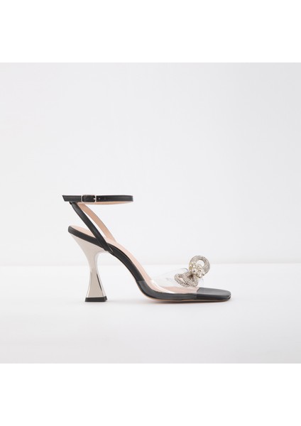 Heıbat-Tr Sandalet Yüksek Topuklu Sandalet;abiye Sandalet - Siyah