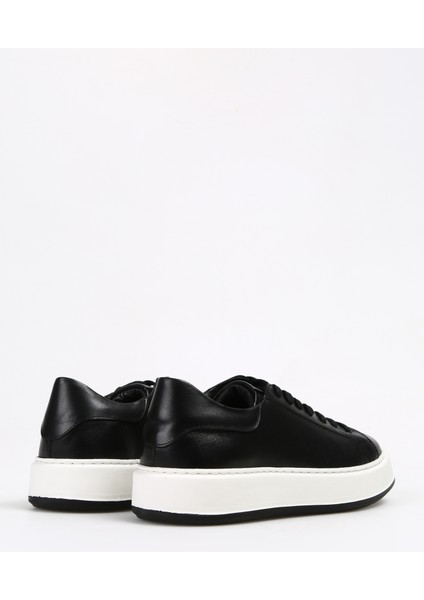 Siyah Erkek Deri Sneaker JAROD