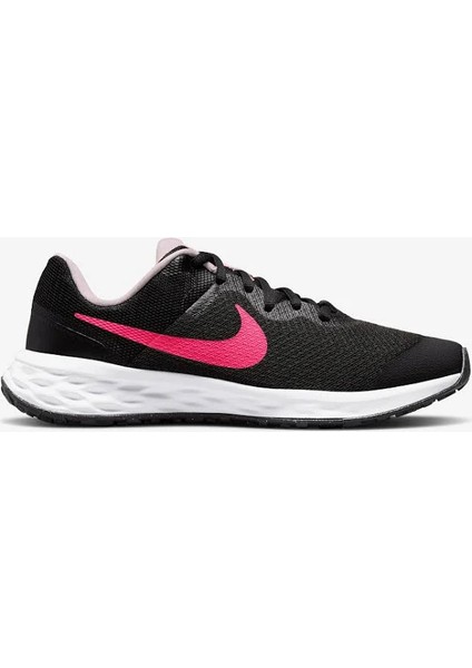 DD1096-007 Revolution 6 Kadın Günlük Spor Ayakkabı Siyah Fuşya