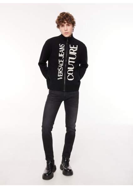 Normal Bel Normal Paça Slim Fit Siyah Erkek Denim Pantolon 75GAB5D0CDW81909