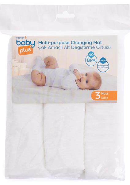 Baby Plus Çok Amaçlı Alt Değiştirme Örtüsü