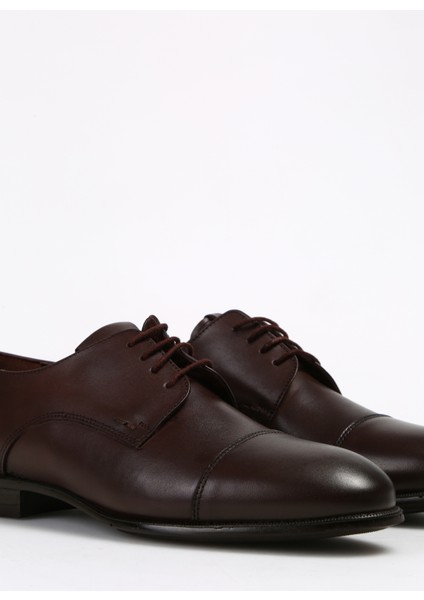 Kahve Erkek Deri Klasik Ayakkabı Hopper modelleri