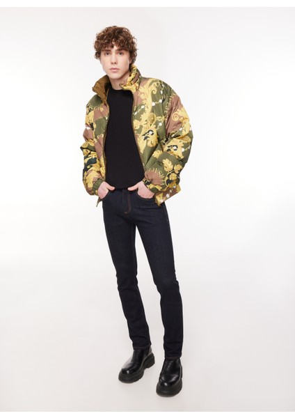 Normal Bel Normal Paça Slim Fit Indigo Erkek Denim Pantolon 75GAB5S0DW022L5B904