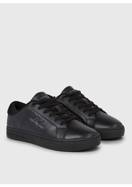 Siyah Erkek Deri Sneaker Classıc Cupsole Low ml Lth