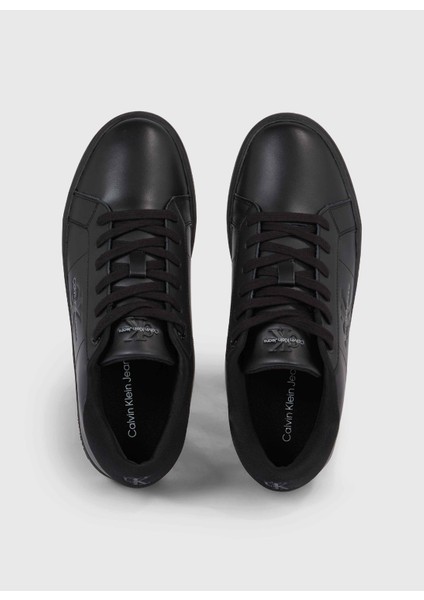 Siyah Erkek Deri Sneaker Classıc Cupsole Low ml Lth