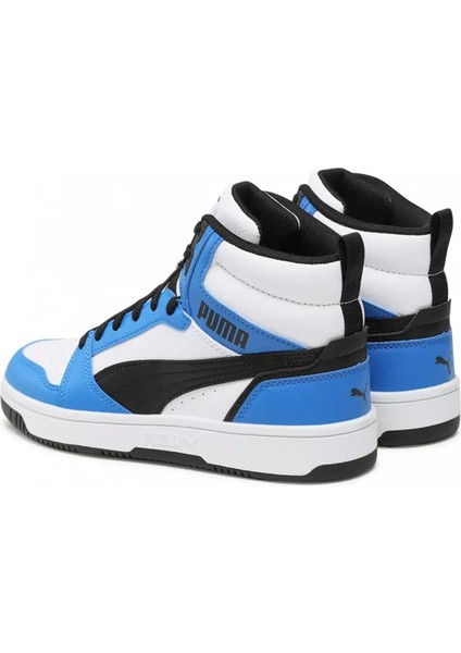 Beyaz - Mavi Erkek Çocuk Yürüyüş Ayakkabısı 39383106-PUMA Rebound V6 Mid Jr fiyatları
