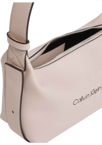 Calvin Klein Açık Pudra Kadın 22X14X10,5 cm Omuz Çantası K60K611549TFT