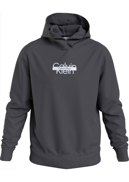 Kapüşon Yaka Gri Erkek Sweatshirt K10K112251Pcx