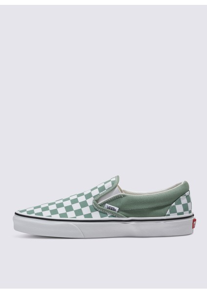 Yeşil Erkek Süet Lifestyle Ayakkabı VN000BVZCJL1 Classic Slip-On