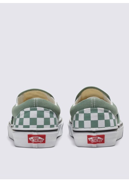Yeşil Erkek Süet Lifestyle Ayakkabı VN000BVZCJL1 Classic Slip-On fırsatları