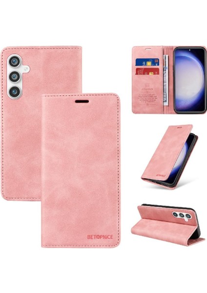 Samsung Galaxy S23 Fe 5g Manyetik Pu Deri Folio Cüzdan Telefon Kılıfı (Yurt Dışından) fiyatları