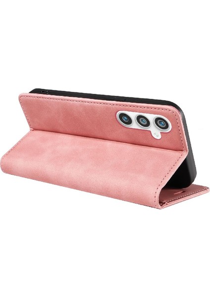 Samsung Galaxy S23 Fe 5g Manyetik Pu Deri Folio Cüzdan Telefon Kılıfı (Yurt Dışından) fırsatları