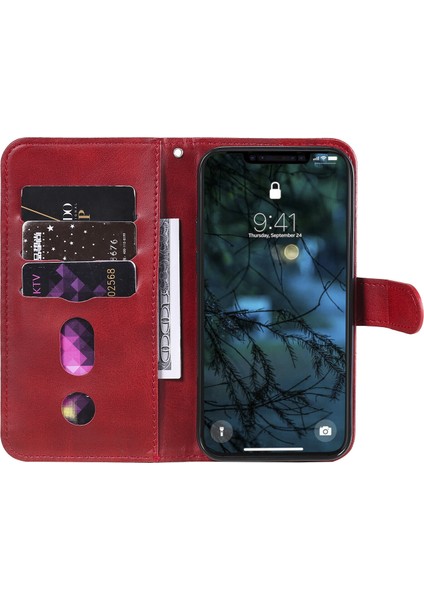 iPhone 12 Pro Max ile Uyumlu Moda Fermuar Çevirme Deri Manyetik Cüzdan Telefon Kılıfı (Yurt Dışından) fırsatları
