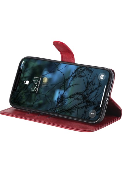 iPhone 12 Pro Max ile Uyumlu Moda Fermuar Çevirme Deri Manyetik Cüzdan Telefon Kılıfı (Yurt Dışından) indirimleri