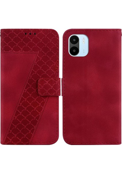 Için Xiaomi Redmi A2/a1 Pu Deri Flip Folio Cüzdan Kart Telefon Kılıfı (Yurt Dışından)