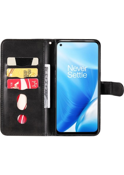 Oneplus Nord 200 5g ile Uyumlu Moda Fermuar Çevirme Deri Manyetik Cüzdan Telefon Kılıfı (Yurt Dışından) fırsatları